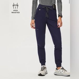 XS Petite Figs Zamora Jogger pants Navy